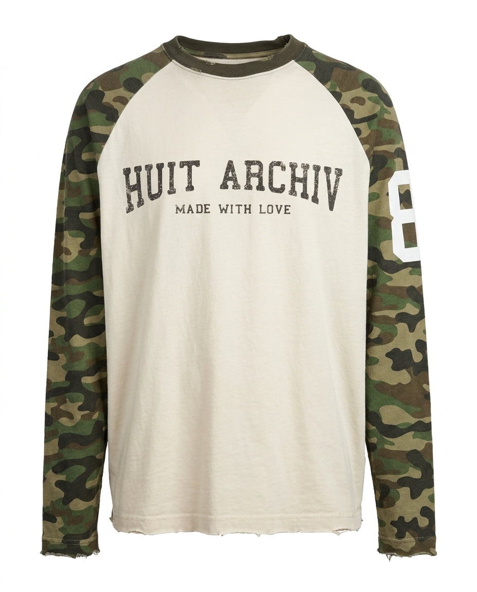 College Longsleeve Camo front