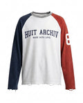 College Longsleeve Red/White/Blue front