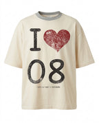 I love 08 Tee front