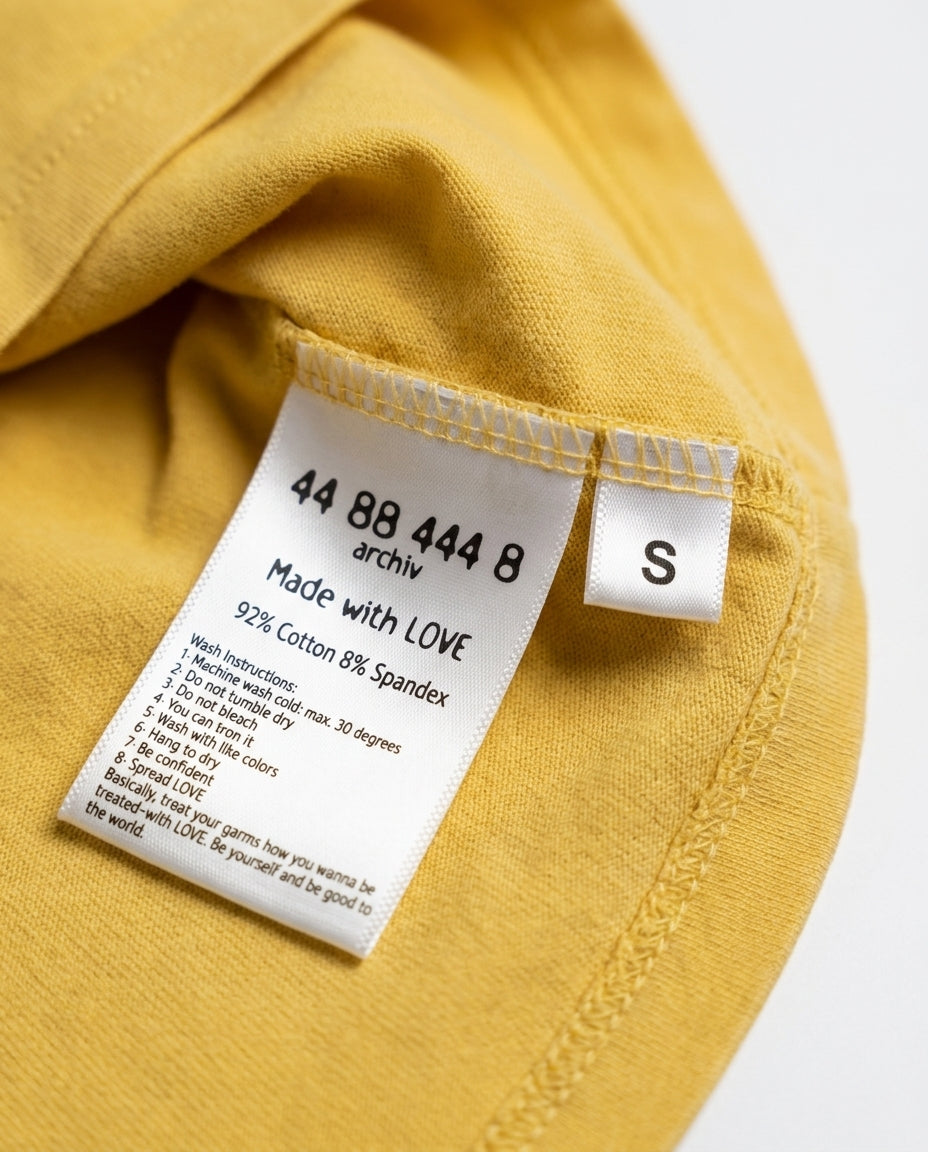 Care label