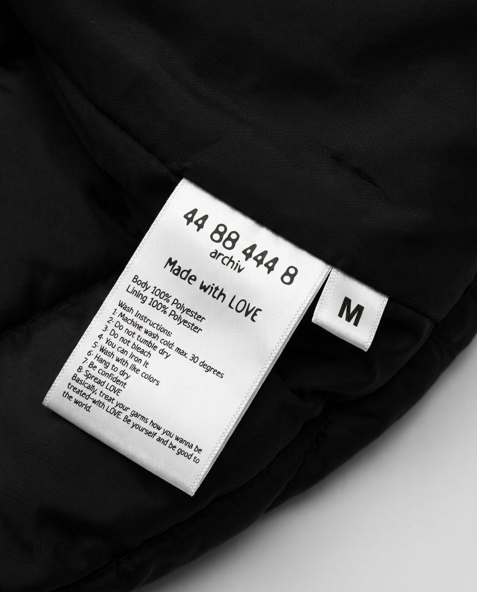 Care label